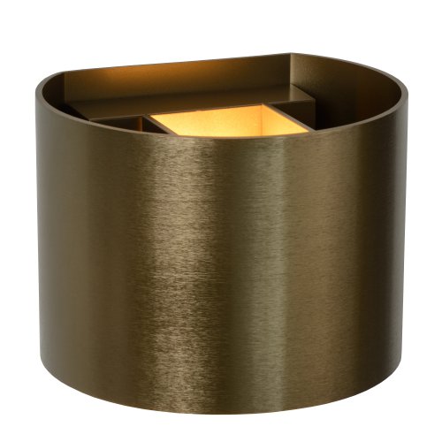 LUCIDE XIO Wall Light Round G9/3.5W 350LM 2700K Bronze nástěnné svítidlo - obrázek