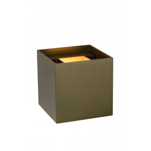 LUCIDE XIO Wall Light Square G9/3.5W 350LM 2700K Bronze nástěnné svítidlo - obrázek