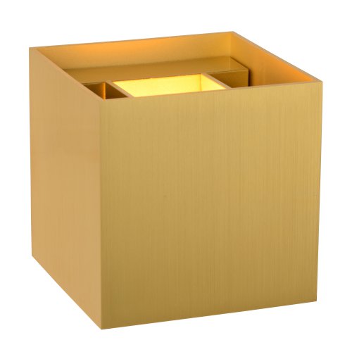 LUCIDE XIO Wall Light Square G9/3.5W 350LM 2700K Satin Br nástěnné svítidlo - obrázek