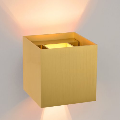 LUCIDE XIO Wall Light Square G9/3.5W 350LM 2700K Satin Br nástěnné svítidlo - obrázek