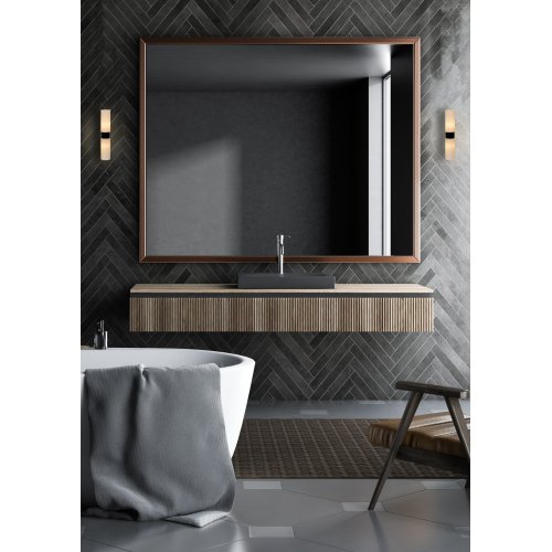 LUCIDE JESSE Wall ligh Bathroom 2xG9/33W Black nástěnné svítidlo - obrázek