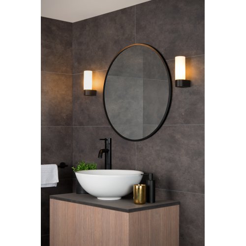 LUCIDE JESSE Wall ligh Bathroom G9/33W Black nástěnné svítidlo - obrázek