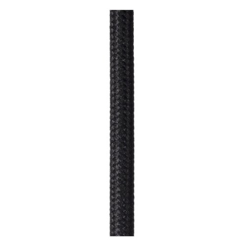 LUCIDE ORLANDO Pendant 1xE27/60W Black/Smoke Glass závěsné svítidlo, lustr - obrázek
