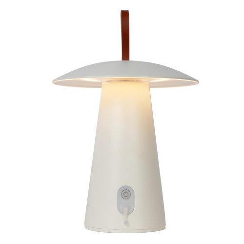 LUCIDE LA DONNA Table lamp Led 2W 2700K White stolní lampa - obrázek