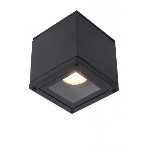 LUCIDE AVEN Ceiling spotlight Square Gu10/50W  Black