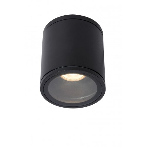 LUCIDE AVEN Ceiling spotlight Round Gu10/50W Black - obrázek