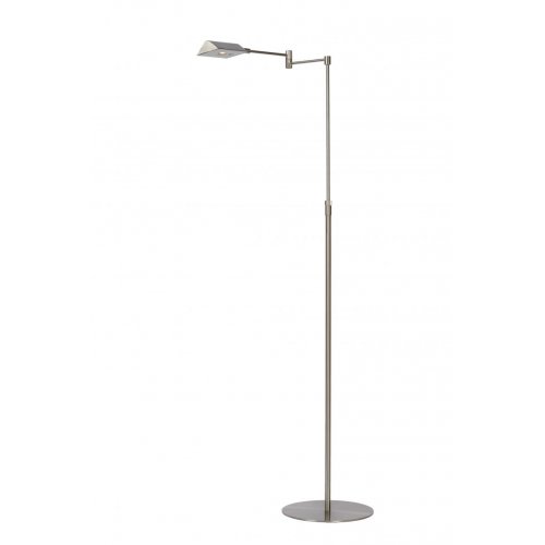 LUCIDE NUVOLA Reading lamp Led 9W Satin Chrome stojací lampa