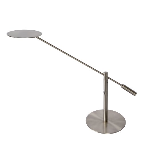 LUCIDE ANSELMO Desk lamp Led  9W Satin Chrome stolní lampa - obrázek