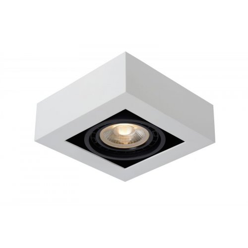 LUCIDE ZEFIX Ceiling Spotlight 1x Gu10/12W DTW White - obrázek