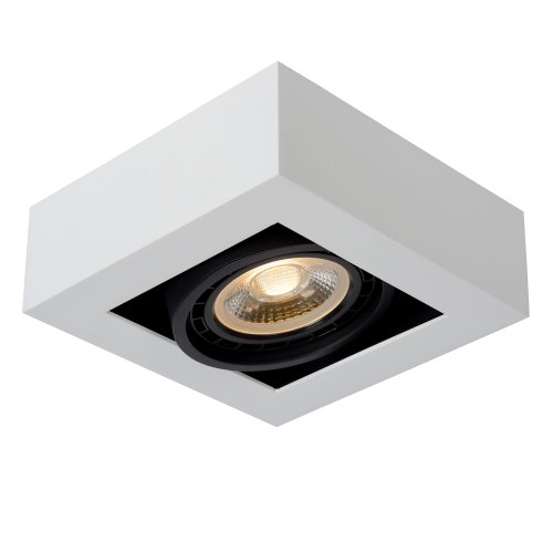 LUCIDE ZEFIX Ceiling Spotlight 1x Gu10/12W DTW White - obrázek