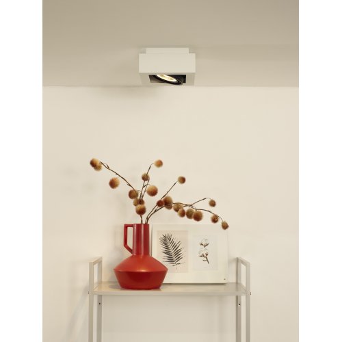 LUCIDE ZEFIX Ceiling Spotlight 1x Gu10/12W DTW White - obrázek