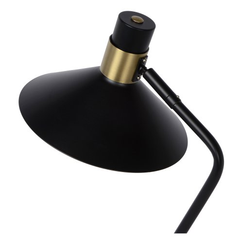 LUCIDE PEPIJN Table lamp 1xE14 Black/Gold stolní lampa - obrázek