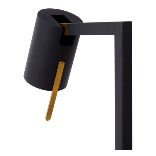 LUCIDE LESLEY Floor lamp GU10/35W Black stojací lampa - obrázek