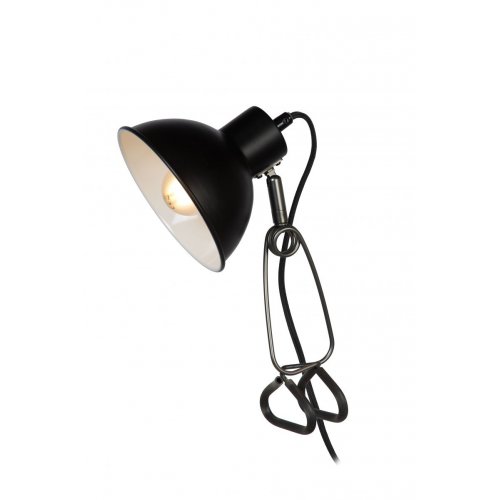 LUCIDE MIES Clamp Lamp E27/40W Green stolní lampa - obrázek