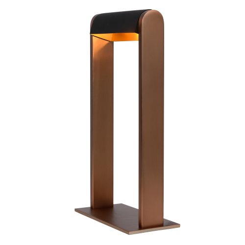 LUCIDE LORAS Table lamp G9/max 33W Satin Brass / Black stolní lampa - obrázek