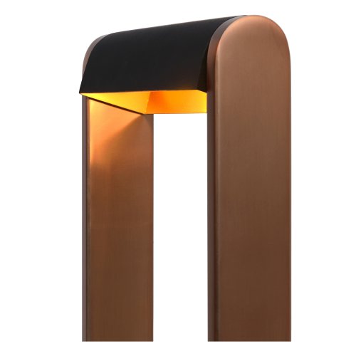 LUCIDE LORAS Table lamp G9/max 33W Satin Brass / Black stolní lampa - obrázek