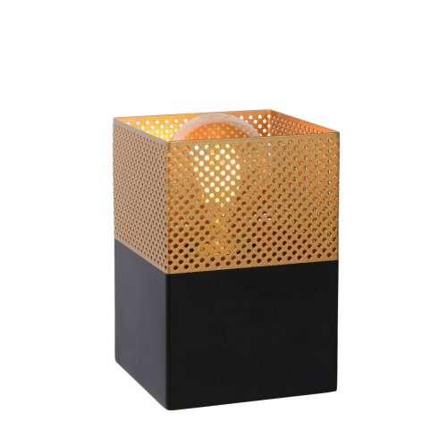 LUCIDE RENATE Wall Light  1x E27/40W Black/Gold nástěnné svítidlo - obrázek