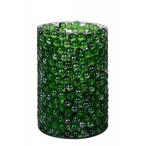 LUCIDE MARBELOUS Table lamp E14/40W Green stolní lampa - obrázek