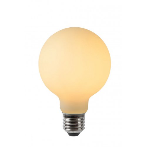 LUCIDE BULB  LED E27/5W G80 450LM Dimable  Matt Opal žárovka, zářivka