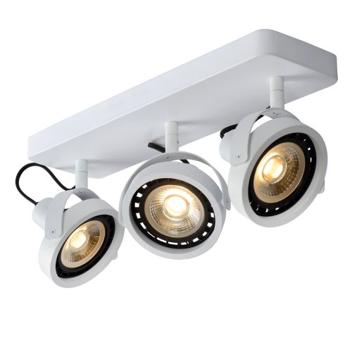 LUCIDE TALA LED Spot 3x GU10/12W DTW White bodové svítidlo, bodovka - obrázek