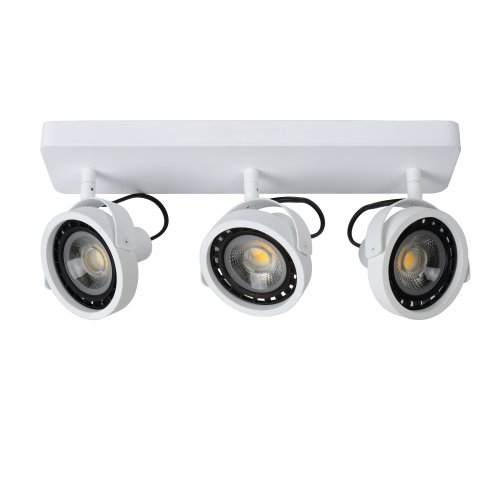 LUCIDE TALA LED Spot 3x GU10/12W DTW White bodové svítidlo, bodovka - obrázek