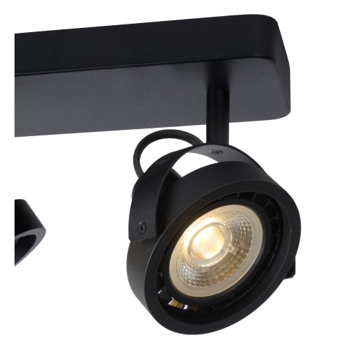 LUCIDE TALA LED Spot 3x GU10/12W DTW Black bodové svítidlo, bodovka - obrázek