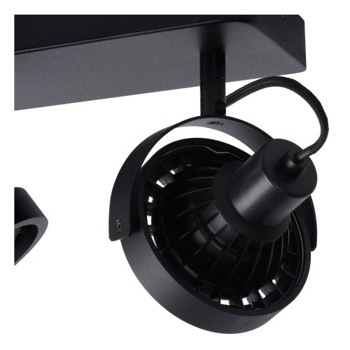 LUCIDE TALA LED Spot 3x GU10/12W DTW Black bodové svítidlo, bodovka - obrázek
