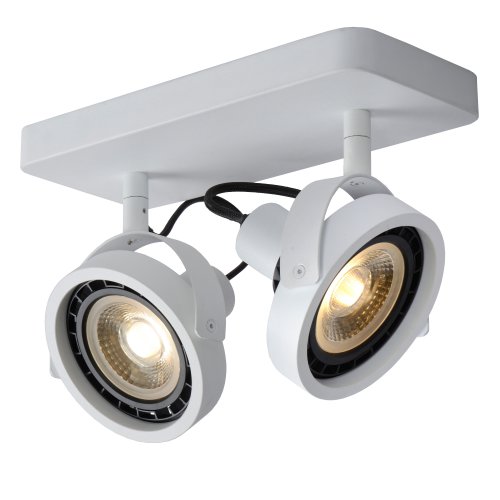 LUCIDE TALA LED Spot 2x GU10/12W DTW White bodové svítidlo, bodovka - obrázek