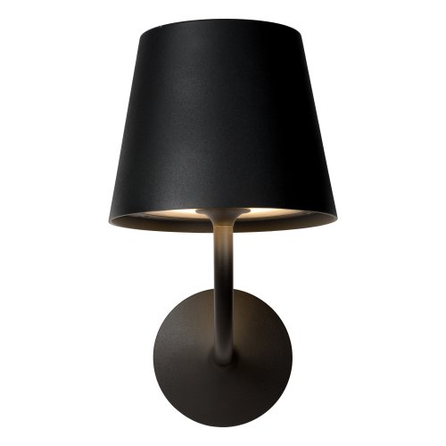 LUCIDE JUSTIN Wall light   IP65 LED 7W  Black venkovní svítidlo - obrázek